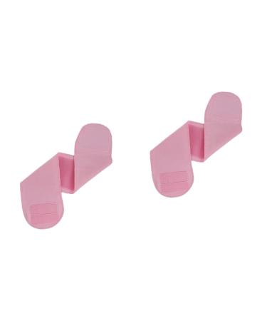 FRCOLOR 2 Pcs Reusable Neck Patch Neck Anti Wrinkle Patches Neck Band Silicone Neck Patch Neck Wrinkle Patches Neck Wrinkle Tape Neck Oil Silicone Patches Pink Massager Moisturizing Patch