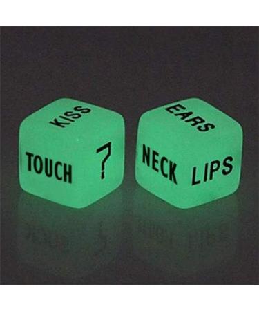 Love Dice Set | Glow in the Dark | Couple's Anniversary & Valentine's Day Gift for Him Her - Buy Online on GoSupps.com