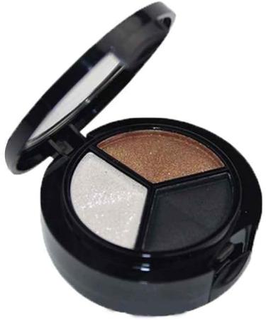 twcrvil 3 Colors Glitter Cosmetics Eye Shadow Palette Professional Sleek Bronze Sliver Grey Makeup Shimmered for Women Gift - Buy Online on GoSupps.com