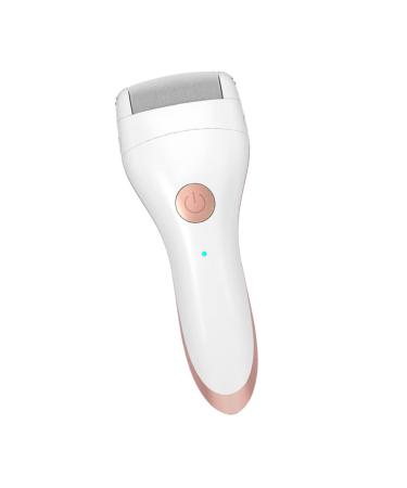 Housoutil 1pc Electric Foot Foot Scraper Pedicure Tools for Feet Electric Razor Feet Scrubber Dead Skin Foot Remover Self Callus Remover Electric 2 in 1 Suite White