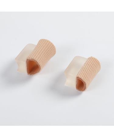 ZHONNA Fiber Toe Corrector 10pcs - Silicone Toe Spacers for Bunions & Hallux Pain Relief - Buy Online on GoSupps.com