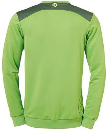 Kempa Unisex Kids Emotion 2.0 Long Sleeve Training Top - Hope Green/Dragon Green (164 EU) | International Shipping Available - Buy Online on GoSupps.com
