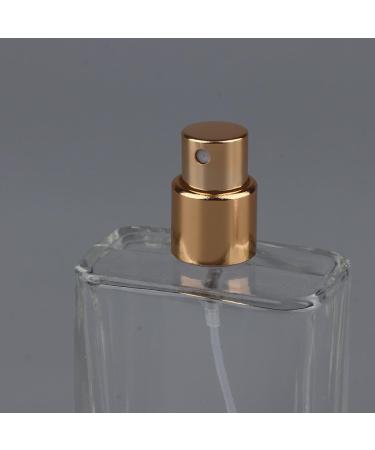 siduytin Empty Glass Perfume Fragrance Bottle Aftershave Spray Containers 50ml Pink Cap Delicate and Chic - Buy Online on GoSupps.com