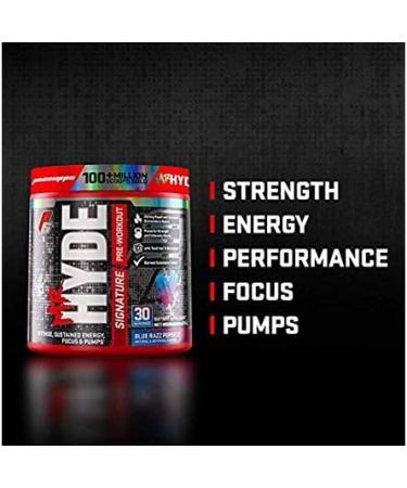Mr Hyde NitroX Pre-Workout | Pre-Workout Powder for Energy Pumps Powder & Focus | Powered by 400mg Caffeine L-Citrulline Creatine HCL | 225g 60 Servings (Peach) - Buy Online on GoSupps.com