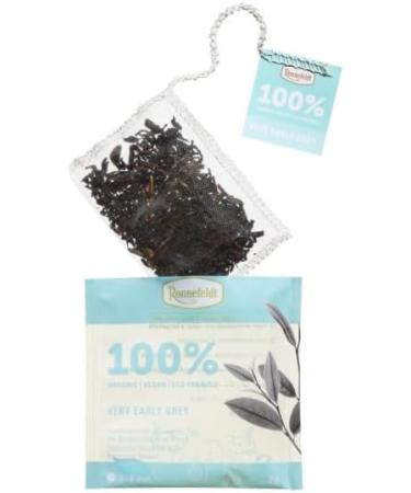 Ronnefeldt 100% Very Early Grey - Organic Flavoured Black Tea 15 Tea Bags of 2 g 30 g | Organic | Vegan | Eco-friendly Quantity: 6 Pieces - Buy Online on GoSupps.com