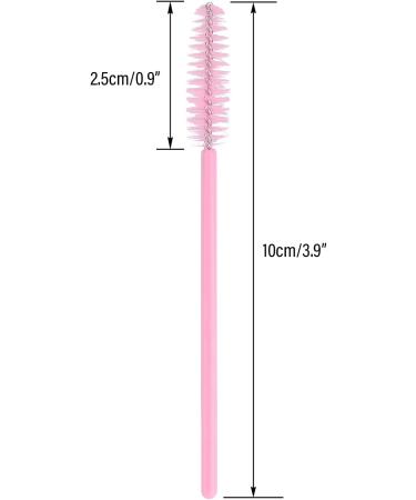 G2PLUS 100 PCS Pink Eyelash Brushes Spoolies - Disposable Mascara Wands for Eyelash Extensions - Buy Online on GoSupps.com