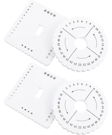 Ciieeo 8pcs Foam Beading Square DIY Kit for Handmade Mobile Accessories - Beaded Wire Plate Tools for Braided Bracelet Crafting - 10.5x10.5CM - Buy Online on GoSupps.com