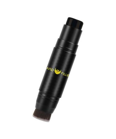 Mipcase Beard Dye Stick Mustache Pen Pro Concealer Beard Guide Professional Beard Shaping Filler Man Filling 11.7x2.5cm Black