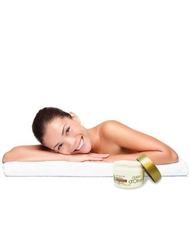 Dalan d Olive Olive Oil Body Butter Cream - 8.5 oz | For Dry Skin - Buy Online on GoSupps.com