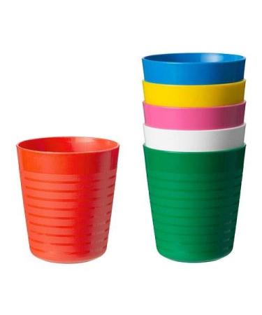 Ikea Kalas cup 6 pieces multi -colored