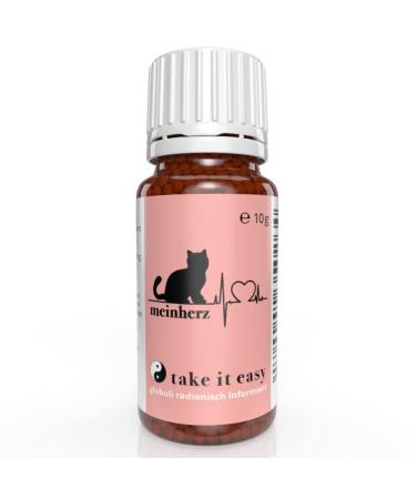 My heart take it easy Globuli - out of love for her cat - natural globules in fear stress restlessness car rides vacation storm and noise bioenergetic/radionically informed with Bach flowers. - Buy Online on GoSupps.com