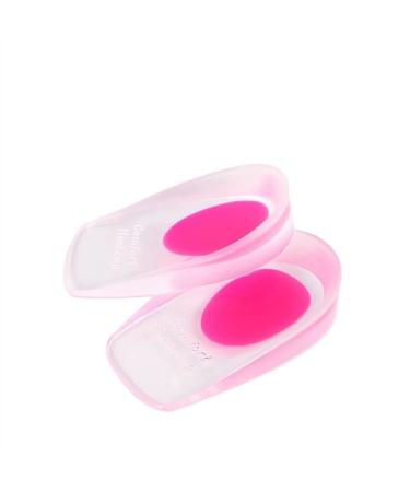 Heel Inserts Gel Foot Orthotic Inserts Foot Care Heel Protectors Adult Premium Daily for Plantar Fasciitis and Heal Dry Cracked Heels (Color : Red Size : Medium) Medium Red