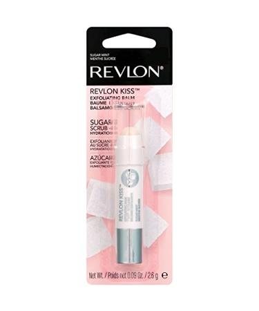 Revlon Kiss Sugar Scrub Lip Balm: Hydrating Exfoliator - Sugar Mint - 0.09 Oz - Buy Online on GoSupps.com