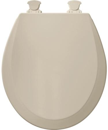 Bemis 500EC 146 Round Almond Toilet Seat - 1 Pack | Premium Quality - Buy Online on GoSupps.com