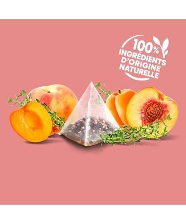 Elephant Flavored Infusion Peach Apricot and Thyme Flavor Rainforest Alliance Certified 100% Natural Ingredients - Buy Online on GoSupps.com