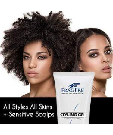 FRAGFRE Firm Hold Hair Gel 8 oz - Fragrance Free, Paraben Free, Hypoallergenic Styling Gel - Vegan & Gluten Free - Non-Irritating Formula - 1 Pack, 8 Fl Oz - Buy Online on GoSupps.com