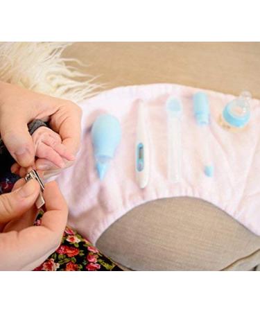 Nuby Complete Nursery Care Medical Kit - Small 7-Piece Set (Blue) for Healthy Baby - Buy Online on GoSupps.com
