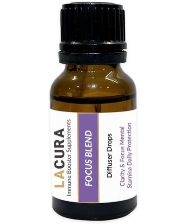 Immune & Focus Essential Oil Blend Bundle with Diffuser (15ml Each) - Lacura - Buy Online on GoSupps.com