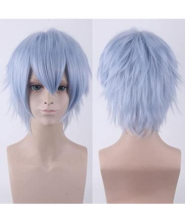 Halloween Fashion Christmas Party Dress Up WIG 30cm Universal Cos Wig Anti Curling Face Short Hair Multicolore Option Hairy Style Couleur: 002-52