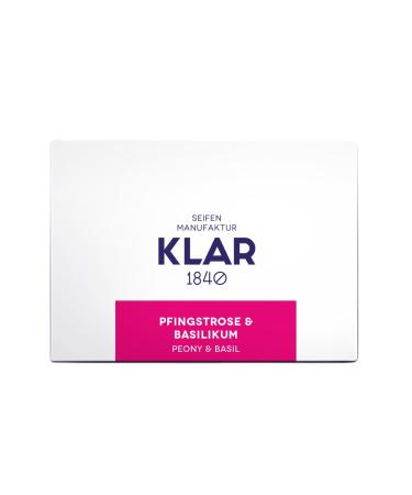 Peony & basil - care soap 135g