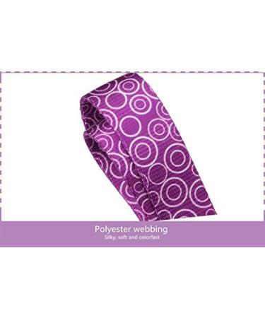 Dazzber Martingale Dog Collar for Puppies - No Pulling Adjustable Light Violet 20.3-27.9 cm Anti-Outbreaking Neck Band for Extra Small & Small Dogs - Buy Online on GoSupps.com