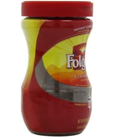  Folgers Folgers Classic Roast Instant Coffee 8 oz (3 Pack) Flavor Name: Classic Roast Size: 24 oz Tin - Buy Online on GoSupps.com