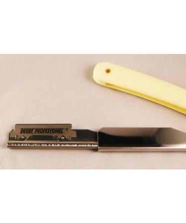 Premium Traditional Shaving Kit | Straight Razor & 300 Derby Professional Blades - International Shipping Available - Buy Online on GoSupps.com