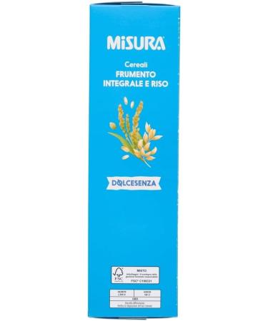  Italian Gourmet E.R. Misura Cereali Integrali Fiocchi di Frumento Dolcesenza Set of 3 oat and rice flakes without added sugar 350 g + Italian Gourmet pulp 400 g - Buy Online on GoSupps.com