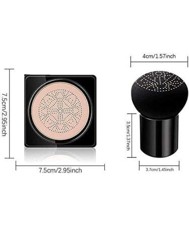 Mushroom Head Air Cushion BB Cream Concealer | Moisturizing CC Foundation for Even Skin Tone | Makeup Base Primer - Natural - Buy Online on GoSupps.com
