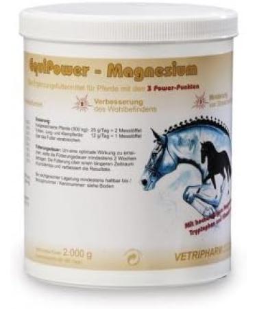 Vetripharm EquiPower Magnesium 2kg Bucket Premium Horse Supplement for Optimal Performance | International Shipping Available - Buy Online on GoSupps.com