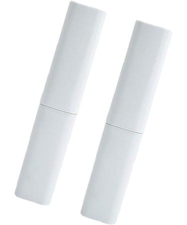 TOPBATHY 2pcs Toothbrush Travel Set - Light Grey Tooth Bucket for Easy Packing | Premium Quality Travel Accessories - Buy Online on GoSupps.com