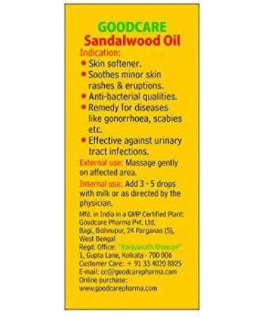 ECH Natural Pure Herbal Chandan TelOil 2ml - Buy Online on GoSupps.com