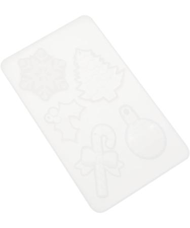 NUOBESTY 2pcs Tag Pendant Silicone Mold Silicone Earring Reverse Mould Key Chain Accessories White - Buy Online on GoSupps.com