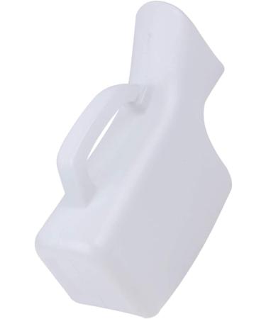 1000ML Unisex Urinal Bottle with Lid Portable Emergency Male Female Pee Potty for Travel Car Emergency(White) Happy - Buy Online on GoSupps.com