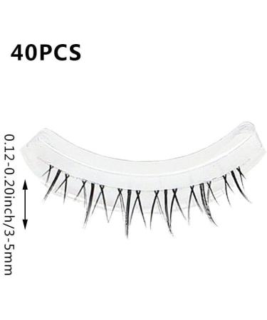20 Pairs Natural False Eyelashes Manga Lower Lashes Look Like Extension Lashes for Daily Use Makeup Party Wedding Ceremony - Buy Online on GoSupps.com