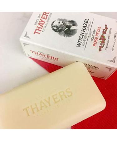 Buy THAYERS Witch Hazel Rose Petal Body Bar - Nourishing 5 oz Soap - Buy Online on GoSupps.com