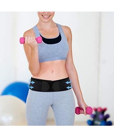 Buy M-Code 30-45 Inch Abdominal Belt - Breathable Iliosacral Joint Support with Velcro Fastener for Optimal Stability | International Shipping Available - Buy Online on GoSupps.com