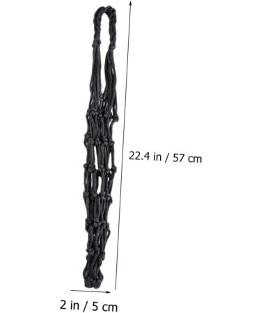 HAPINARY 2pcs String Feeders for Chickens Foraging Tool Chicken Black Hooks Nylon Fruit Bag Vegetable - Buy Online on GoSupps.com
