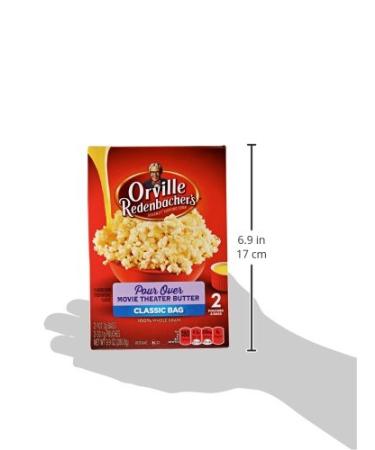 Orville Redenbacher's Pour Over Movie Theater Butter Microwave Popcorn 9.9 oz - Buy Now - Buy Online on GoSupps.com