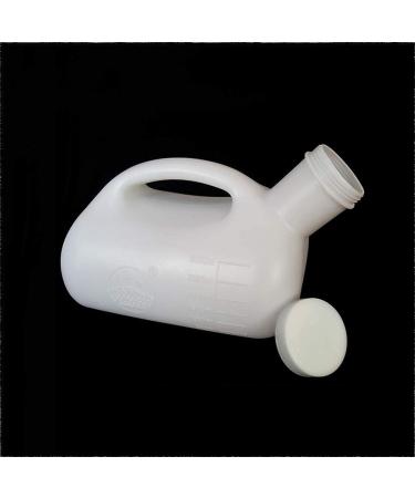 Men Urinal 2PCS Pee Bottles Urine Collection Containers with Cover Deodorant Leak-Proof Portable Camping Car Outing 3000ml Blue White - Buy Online on GoSupps.com