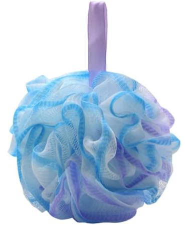 GEOOT Bath Shower Loofah Sponge Exfoliating Body Scrubber Set of 4 - Flower-Colored 75g Sponges - Buy Online on GoSupps.com