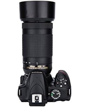Bayonet Lens Hood for Nikon 70-300mm f/4.5-6.3G ED VR & ED Replaces HB-77 - Buy Online on GoSupps.com