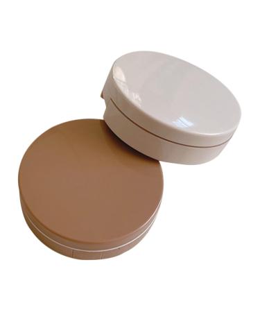 Healeved 2 sentences Colored contact lenses contact lens container case bottle with contact the case organizer Cute holder care box round box travel ABS ABS