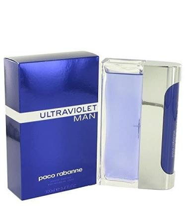 Paco Rabanne Ultraviolet Eau de Toilette Spray for Men 3.4 oz Ultraviolet Man 3.4 Fl Oz (Pack of 1) - Buy Online on GoSupps.com