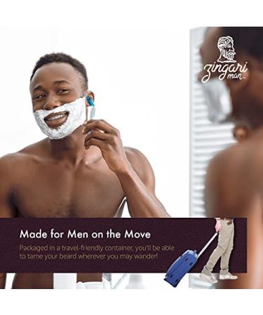 Zingari Man Mousse Illuminee Shave Soap - Smooth Glide Grooming for Men - No Bump Cream & Skin Tight Lotion - 5oz Jar with Artemisia Cypress & Moss - Buy Online on GoSupps.com
