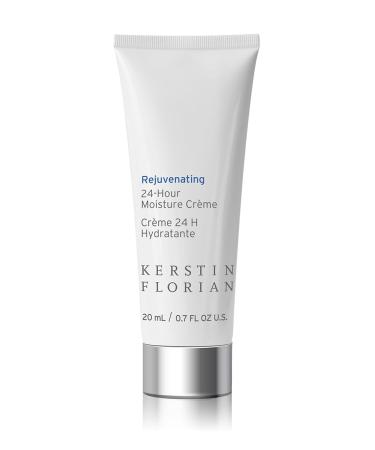 Kerstin Florian 24 Hour Moisture Creme | Travel Size | Anti Aging Face Moisturizer with Vitamin E | Hydrating Anti|Wrinkle Cream to Smooth Fine Lines | 0.7 fl oz 0.7 Fl Oz (Pack of 1)