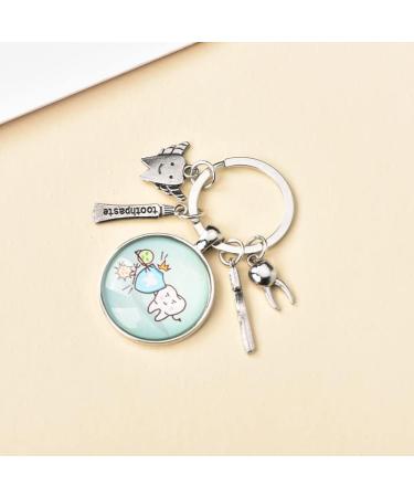 Dentist Keychain Gifts - Funny Dental Keychains for Men Women & Students | Perfect Graduation & Appreciation Gifts for Dentists Dental Assistants & Orthodontists - Buy Online on GoSupps.com