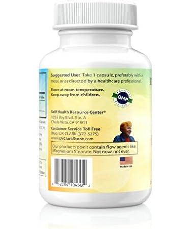 Dr. Clark Glutathione Reduced Antioxidant Supplement 500 MG - 60 Capsules | Premium Immune Support & Detox - Buy Online on GoSupps.com