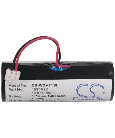 Replacement Battery for Wella Xpert HS71 & HS75 - 1400mAh 3.7V Compatible - Part 1/UR18500L 1531582 - Buy Online on GoSupps.com