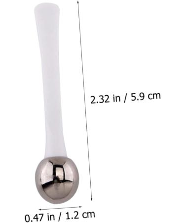  POPETPOP POPETPOP Set of 6 Zinc Alloy Eye Cream Spoons for Women Massage Sticks for Absorption and Reduction of Under-Eye Puffiness - Buy Online on GoSupps.com
